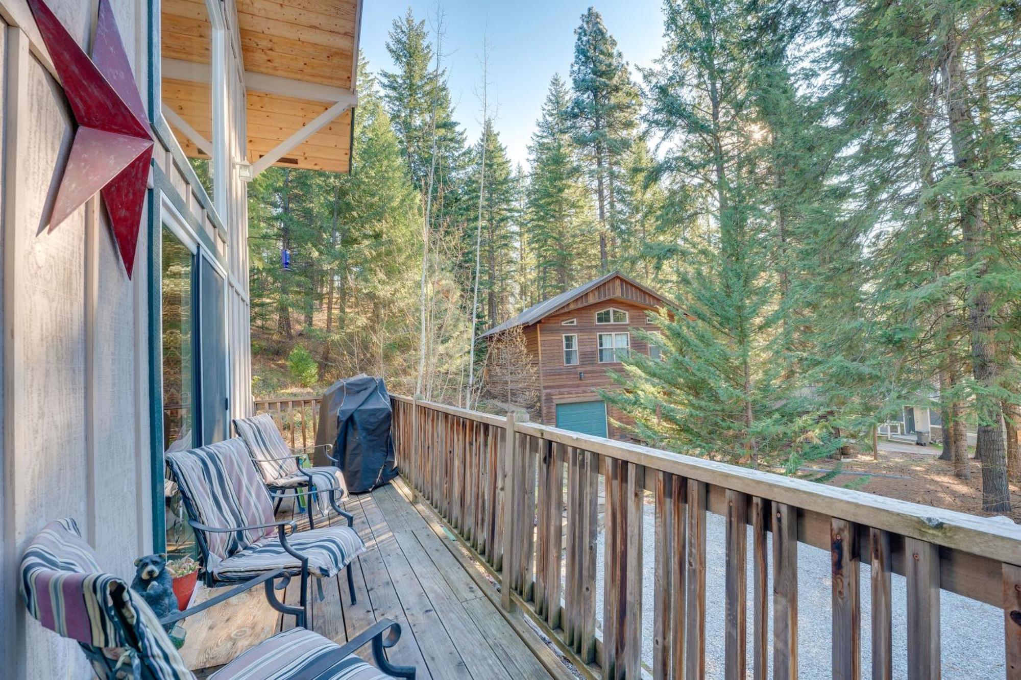 Quaint Cabin Deck And Grill In Leavenworth Exterior foto